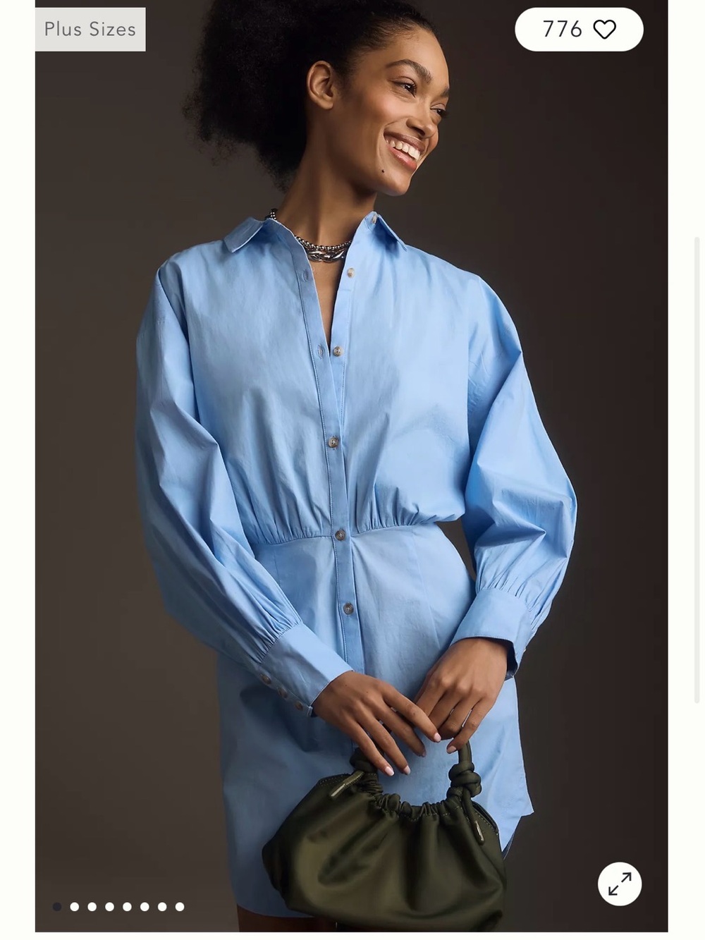 Maeve mini shirt dress XS